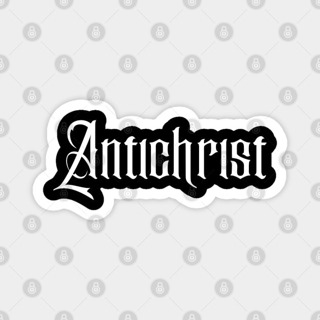 Antichrist Magnet by LylaLace Studio