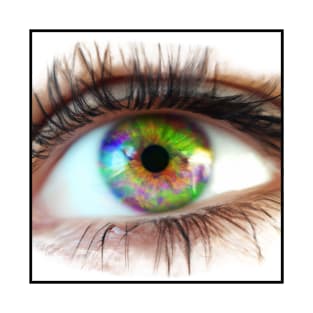 Rainbow Eye Ball T-Shirt