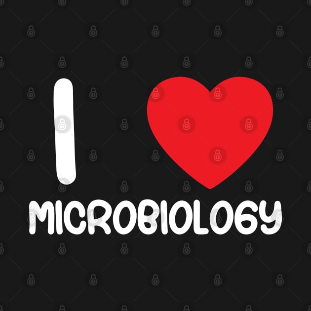 I Love Heart Microbiology by BobaPenguin