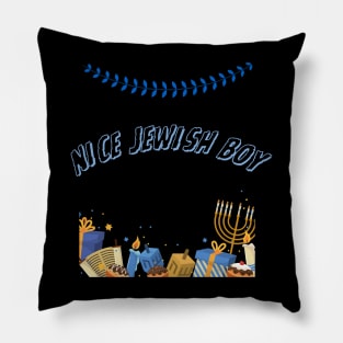 nice jewish boy Pillow