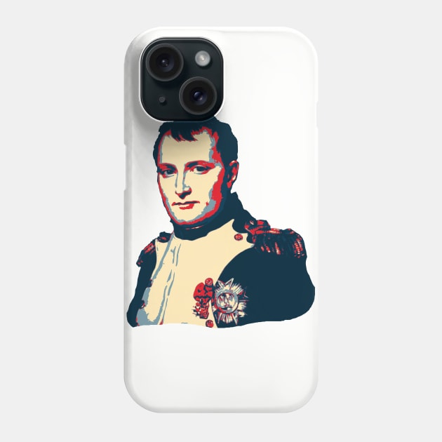 Napoleon Bonaparte Pop Art Phone Case by Nerd_art