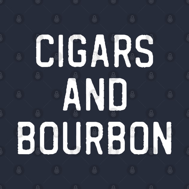 Funny Bourbon Lover Gift Cigar Lover Gift Cigars and Bourbon by kmcollectible