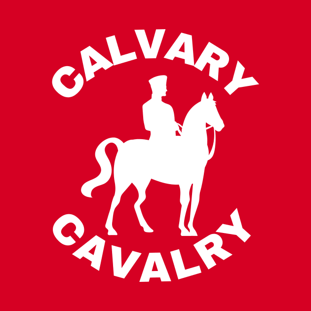 Calvary Cavalry (white) by JFCharles