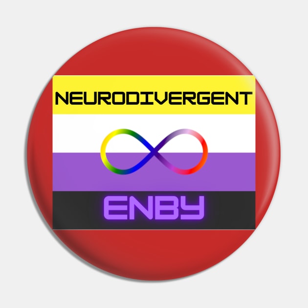 ND Enby Pin by Autistic_Viking