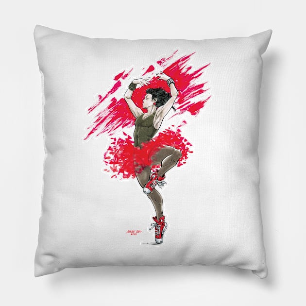 Rockin' Ballet Pillow by mariocau