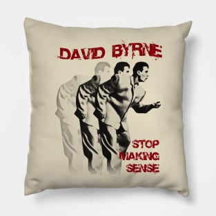 david byrne art visual Pillow