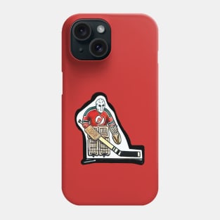 Coleco Table Hockey Players - New Jersey Devils Goalie Phone Case