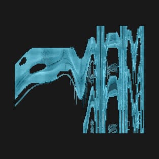Neon pixels water T-Shirt