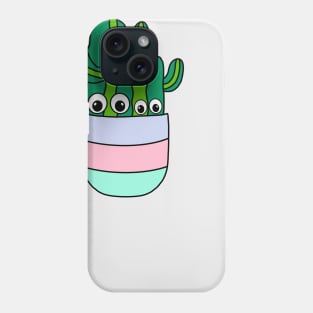 Cute Cactus Design #267: Cacti Bunch In Pretty Pot Phone Case