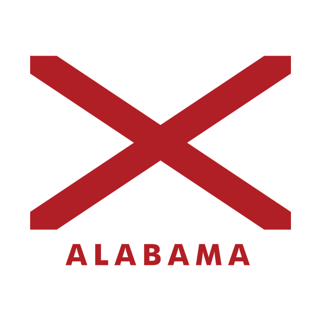 Alabama State Flag by Rebus28