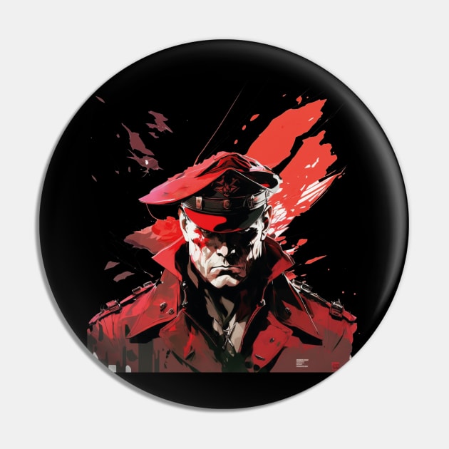 M. Bison Pin by rocknerd