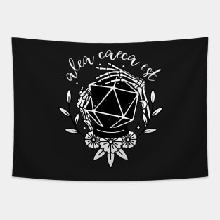 Pen and paper fortune teller cube quote Tapestry