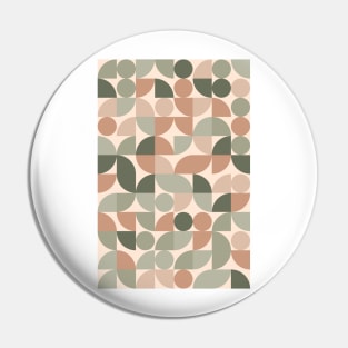 Nature - Geometric Pattern - Shapes #5 Pin