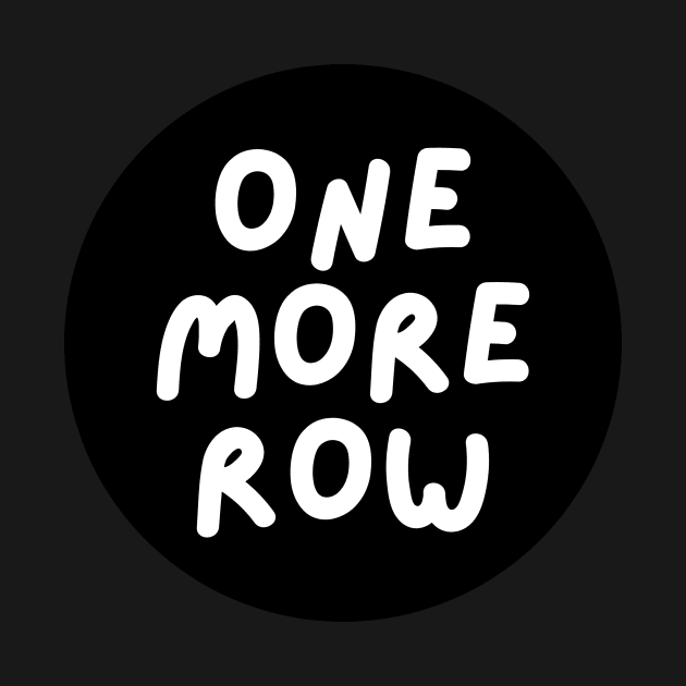 one more row by randomolive