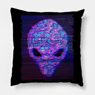 Alien Ufo Halloween Pillow