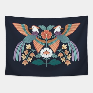 Kimono Birds Tapestry