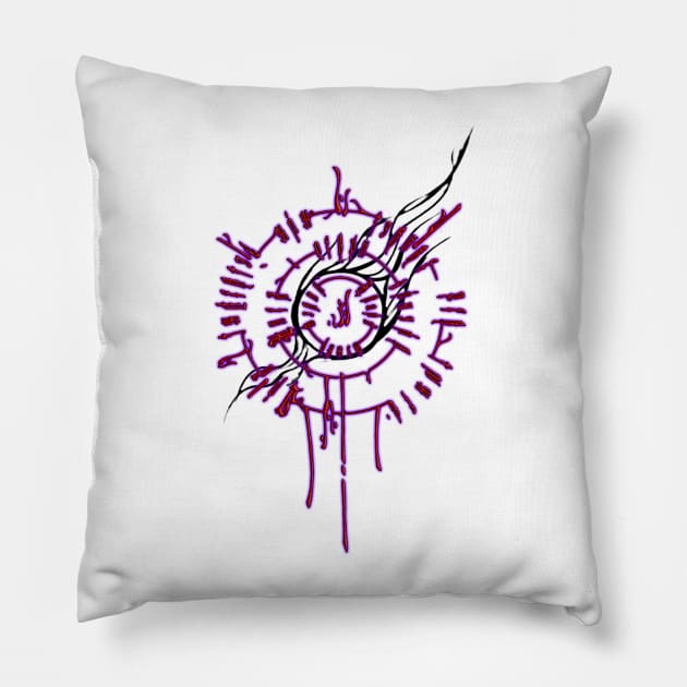 BG3 BloodWeave 2 Pillow by Avogato Toast