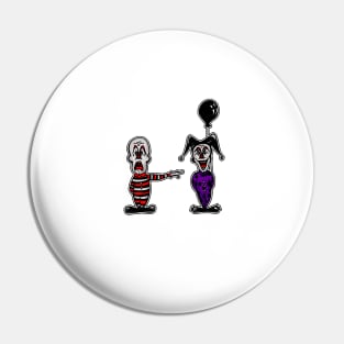 Evil Jester Pin