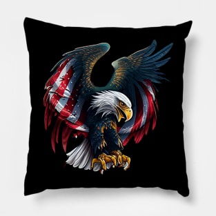 American Eagle Design Pillow