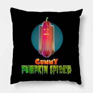 Halloweeners - Gummy Pumpkin Spice Dawg Pillow