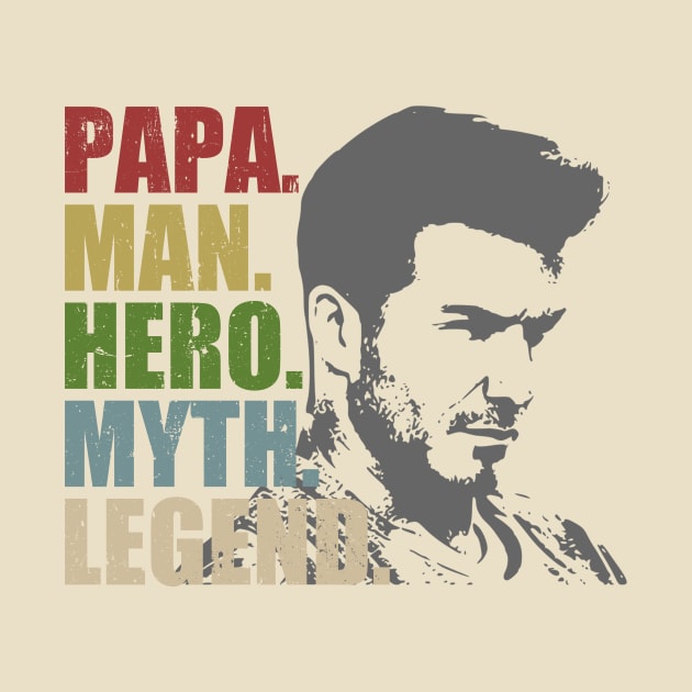 Papa Man Hero Myth Legend by monsieurfour