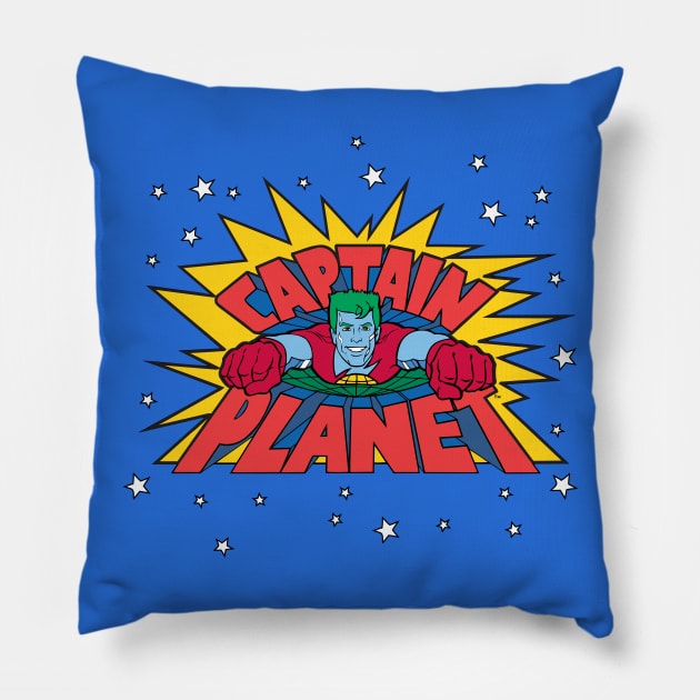 He's Our Hero Pillow by CaptainPlanet