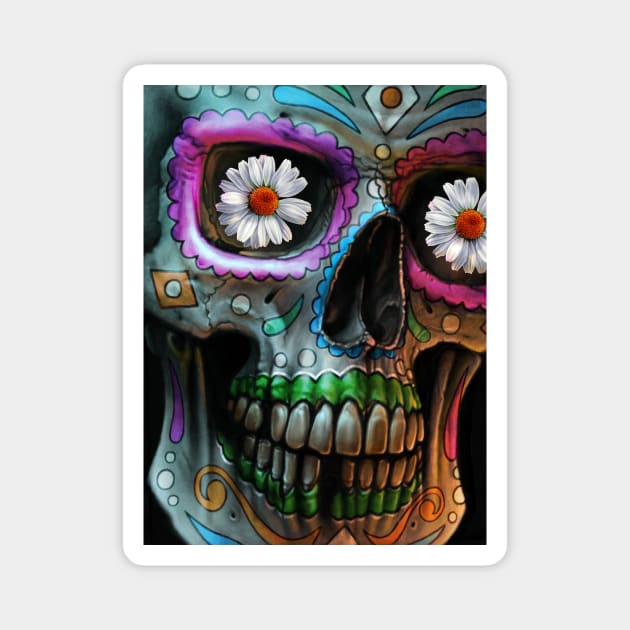 Dia De Los Muertos Magnet by AndreKoeks