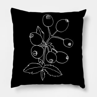 Rosehip Berries Pillow