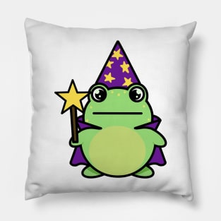 Wizard Frog Pillow