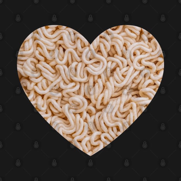 Instant Ramen Noodle Heart by love-fi