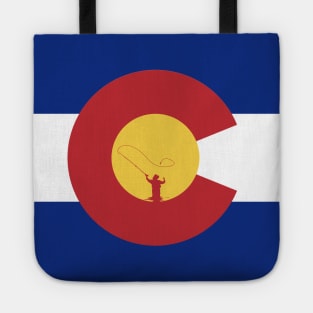 Colorado Flag Fly Fishing Tote