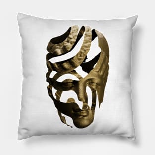 GOLD ZEBRA Pillow