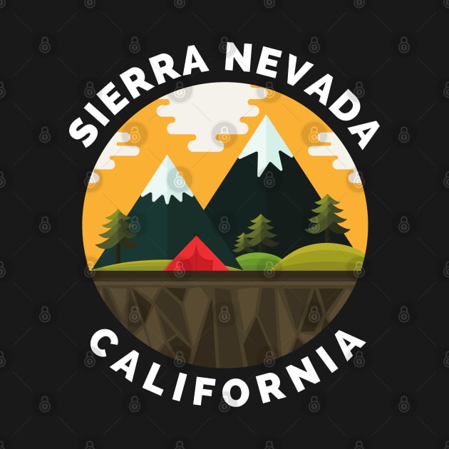 Sierra Nevada California - Sierra Nevada Ski Snowboard Mountain California Yosemite Travel by Famgift