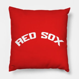 red soxx baseball Pillow