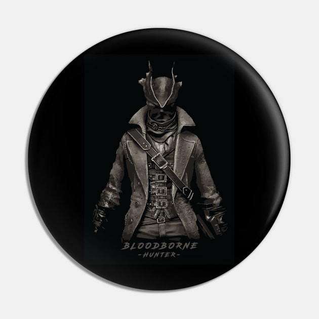 Bloodborne Hunter Pin by Durro