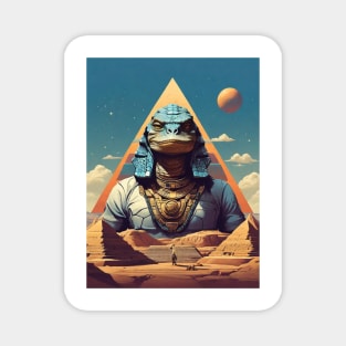 Pyramid Gods Magnet