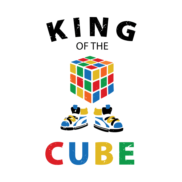 King of the cube - rubiks cube lover by Anodyle