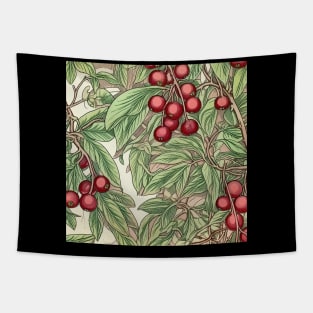 Cranberry drawing Tapestry