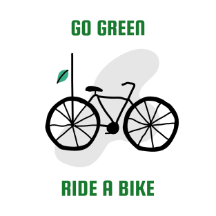 Go Green Ride a Bike T-Shirt