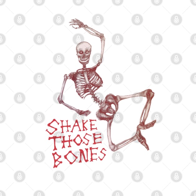 Shake those bones creepy by RedHeadAmazona