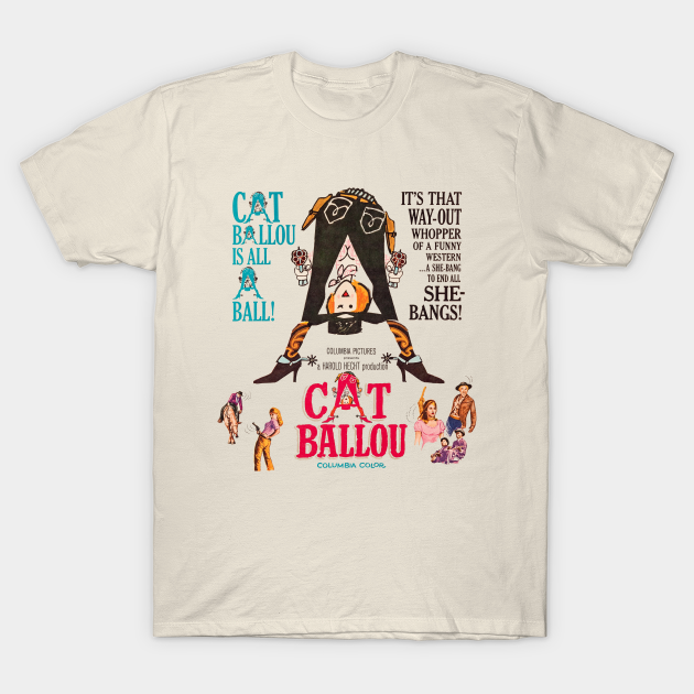 Discover Cat Ballou Movie Poster - Jane Fonda - T-Shirt