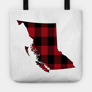 British Columbia in Plaid Tote