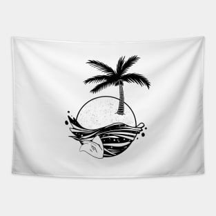 Tropical Island Tapestry