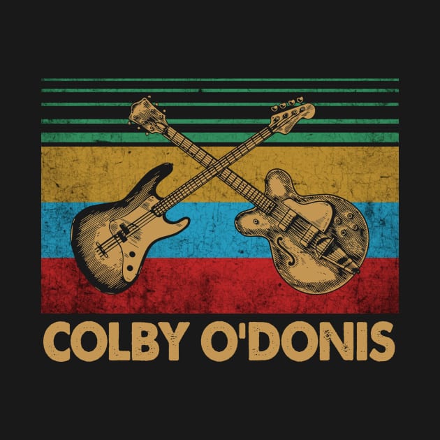 Graphic Proud O'Donis Name Guitars Birthday 70s 80s 90s by BoazBerendse insect