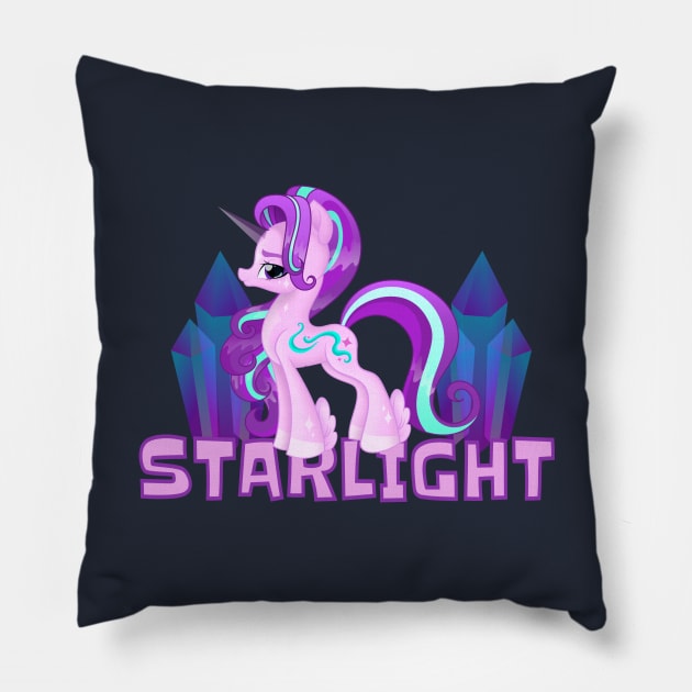 My Little Pony Starlight Glimmer Pillow by SketchedCrow