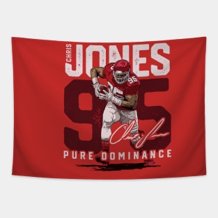 Chris Jones Kansas City Dominance Tapestry