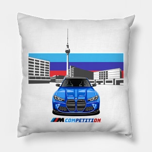 Competition (blue) Pillow