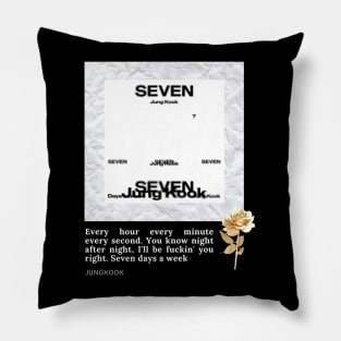 Jungkook Seven Pillow