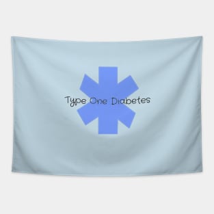 Type One Diabetes - Blue Tapestry
