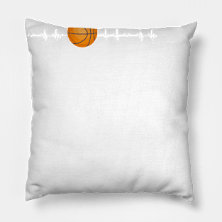 Basketball heartbeat Pillow